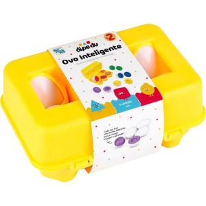 Brinquedo Pedagogico Dipedu Ovo Inteligente C/6 Pecas