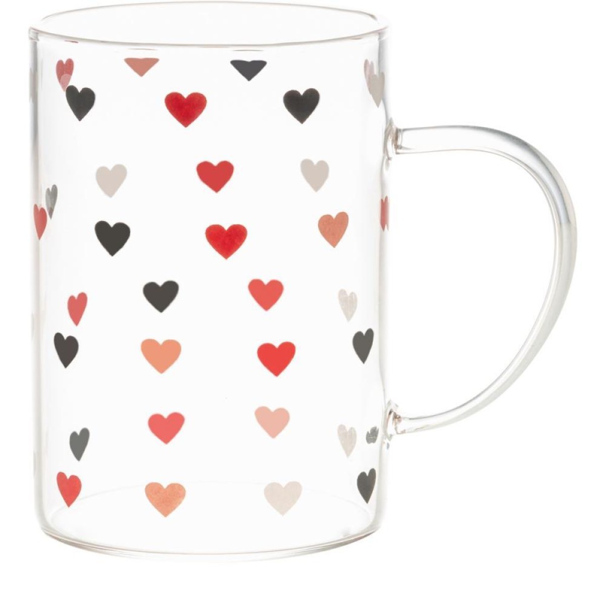 Caneca De Vidro Love 200ml