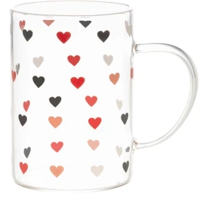 Caneca De Vidro Love 200ml
