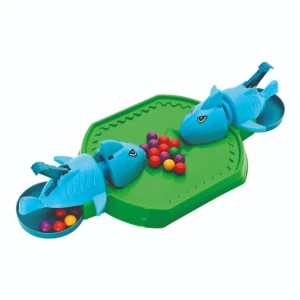 Brinquedo Pega Bolinhas Tubarão Interativo 35 Cm - Caixa Litografada
