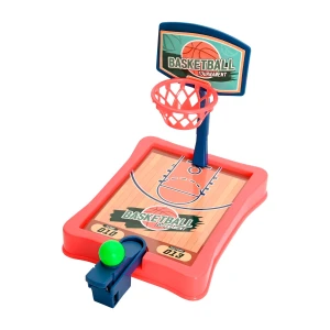 Brinquedo Mini Jogo De Basquete Vermelho 17 Cm - Caixa Litografada
