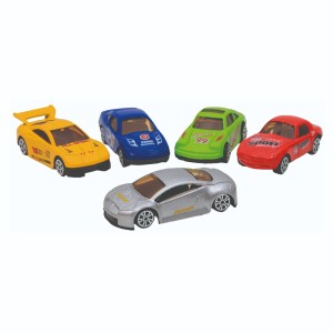 Brinquedo Kit Die-cast Race Carrinhos Em Miniatura 7 Cm - Caixa Litografada