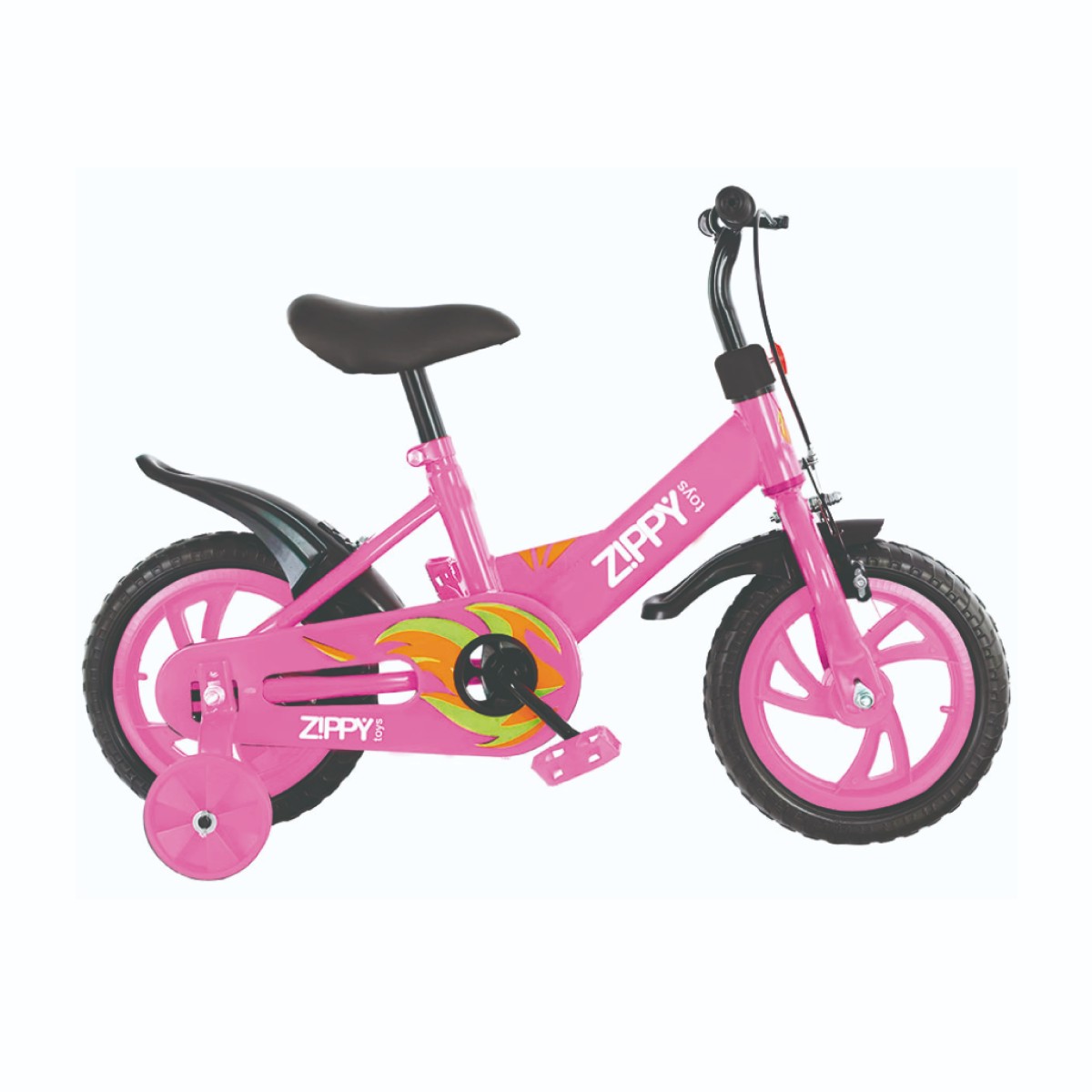 Brinquedo Bicicleta Aro 12 Rosa 84 Cm - Caixa Litografada