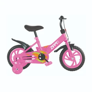 Brinquedo Bicicleta Aro 12 Rosa 84 Cm - Caixa Litografada