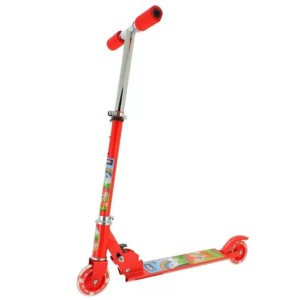 Brinquedo Patinete Dobrável Classic 2 Rodas Vermelho 60 Cm - Caixa Litografada
