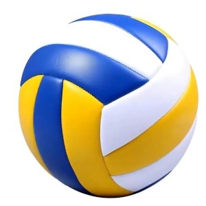 Brinquedo Bola De Vôlei Tamanho 5 Praia E Quadra 20 Cm - Caixa Litografada