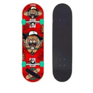 Brinquedo Skate Semi Profissional Tigre 79 Cm - Caixa Litografada