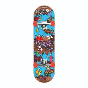 Brinquedo Skate Semi Profissional Street Life 79 Cm - Caixa Litografada