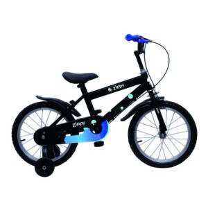 Brinquedo Bicicleta Aro 16 Preta Estilo Esportivo 97 Cm - Sem Embalagem-10537-786