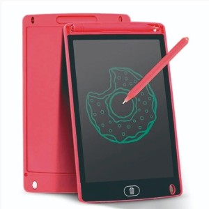 Brinquedo Tablet Mágico Digital 8.5” Educativo Vermelho 19 Cm - Caixa Litografada