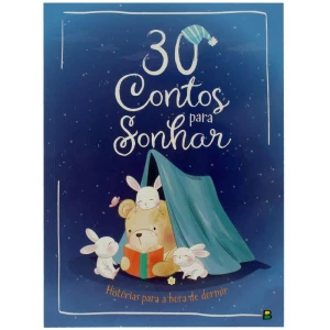Livro Infantil Ilustrado 30 Contos Hora De Dormir 32p