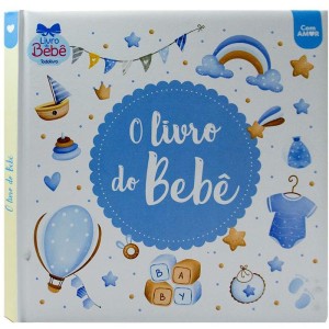 Livro Infantil Ilustrado Livro Do Bebe Cd Az 25x25cm