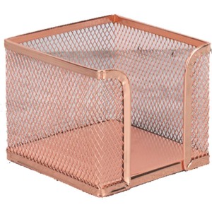 Acessorio Para Mesa Porta Papel Metal Rose Gold Rf309
