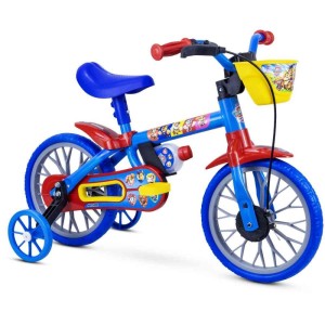 Bicicleta Infantil Aro 12 Patrulha Canina