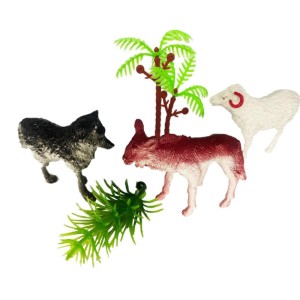 Boneco E Personagem Conjunto Animais 5pcs 9s) 2