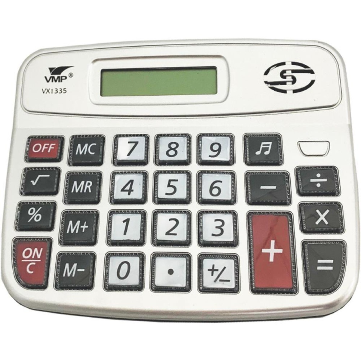 Calculadora De Mesa 8dig. 15,4x12,5cm Prata