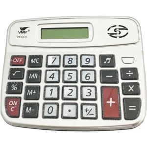 Calculadora De Mesa 8dig. 15,4x12,5cm Prata