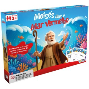 Jogo De Tabuleiro Moises Abre O Mar Vermelho