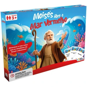 Jogo De Tabuleiro Moises Abre O Mar Vermelho