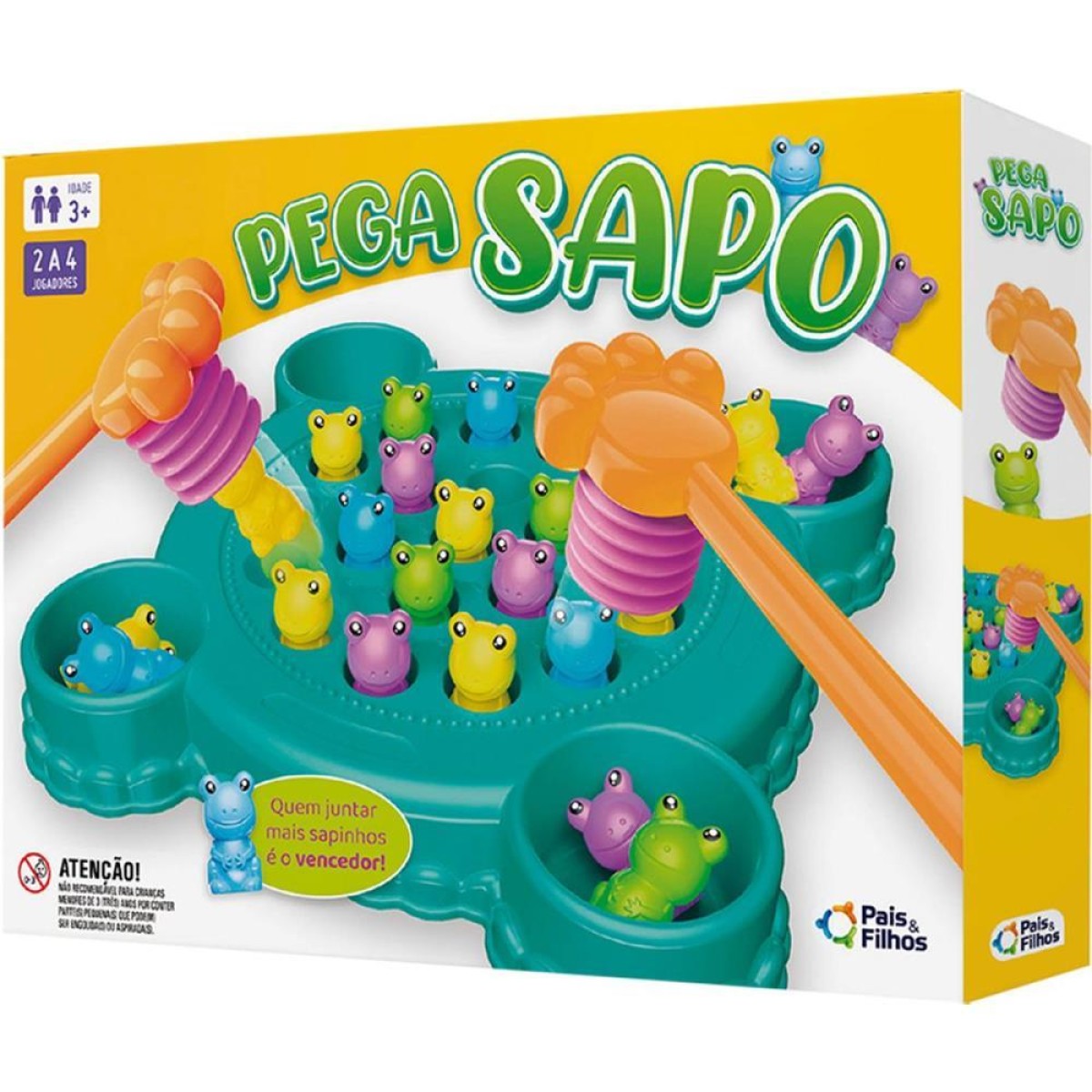 Jogo Diverso Pega Sapo