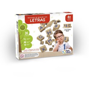 Jogo Educativo Brinc.de Aprender Letras Madei