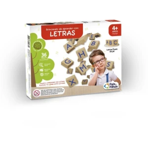 Jogo Educativo Brinc.de Aprender Letras Madei