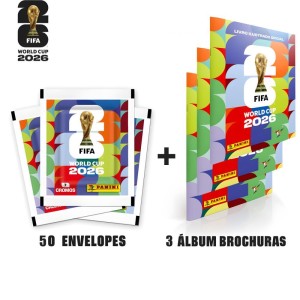 Copa Panini 2026 Figurinhas C/3 Albuns Cortesia