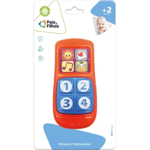 Brinquedo Para Bebe Primeiro Telefoninho C/som