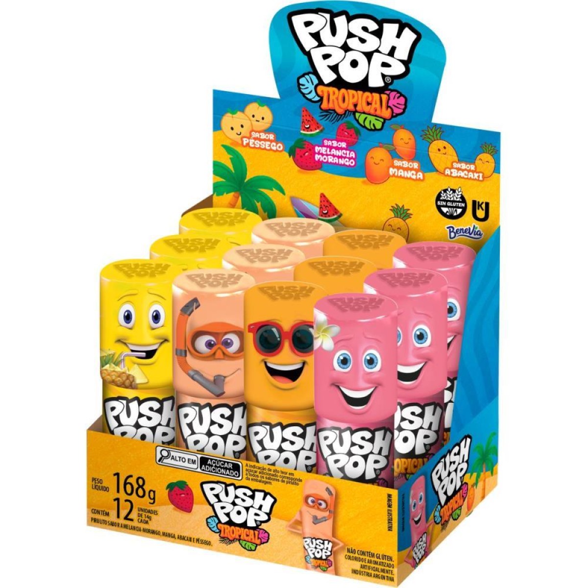 Doce Push Pop Tropicals