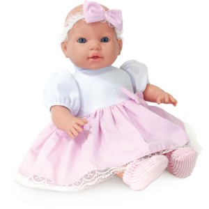 Boneca Com Mecanismo Primeira Oracao Pai Nosso 42cm