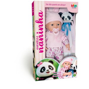 Boneca Amorosa Naninha 33cm