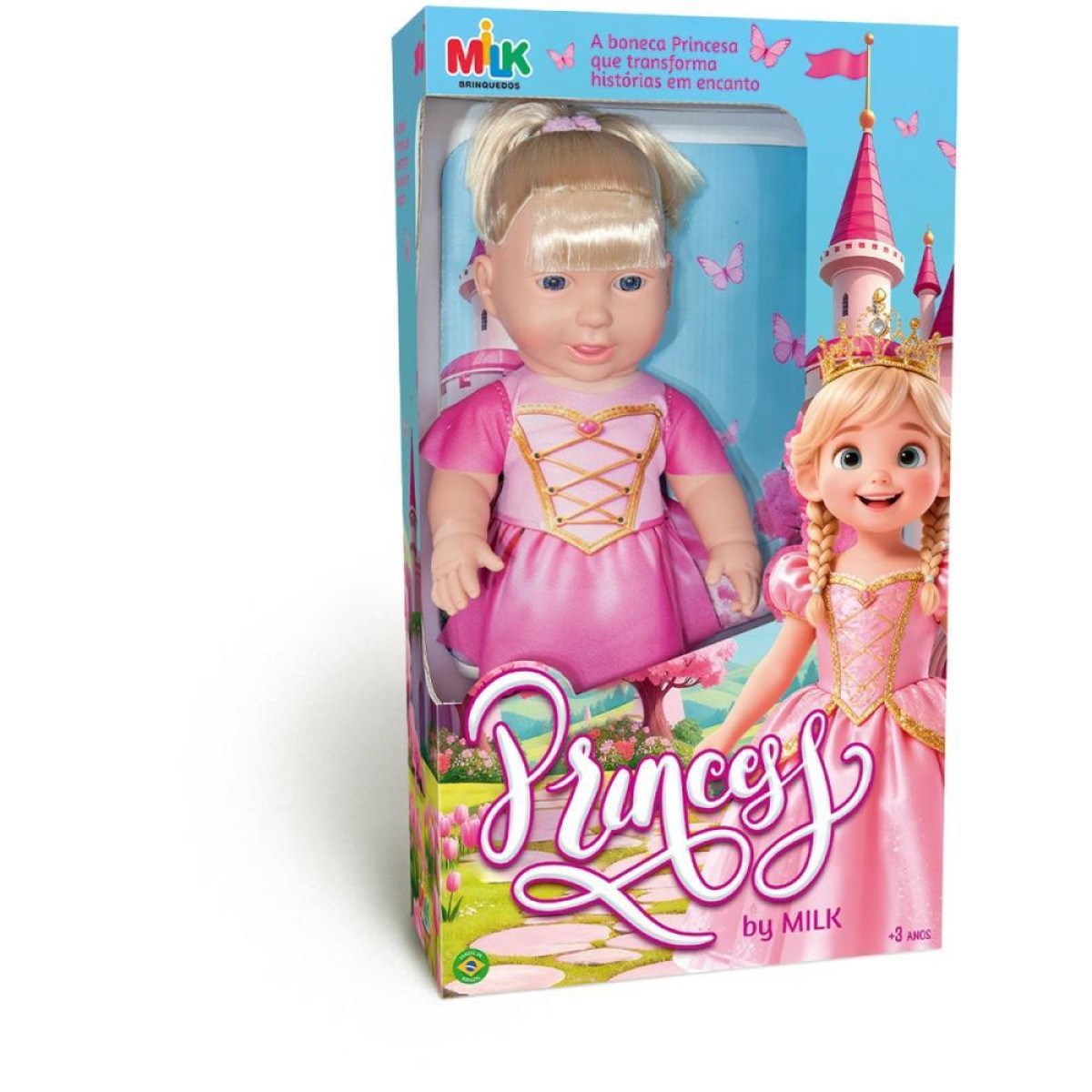 Boneca Princess By Milk 36cm