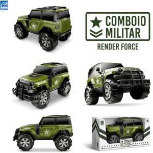 Carrinho Comboio Militar Render