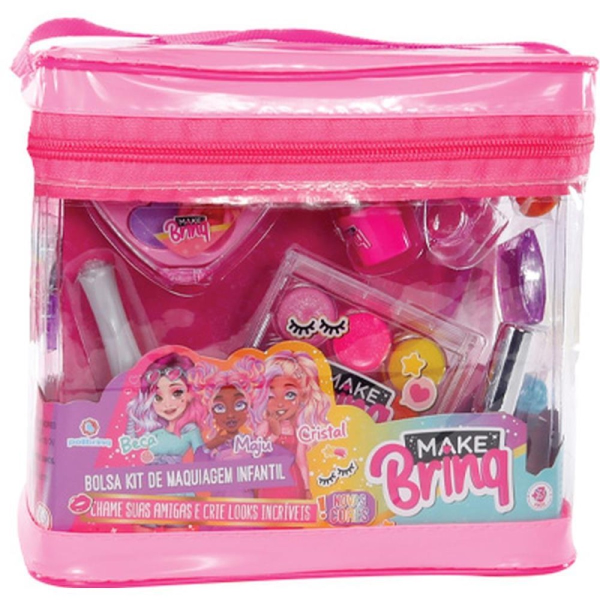 Maquiagem E Beleza Infantil Necessaire Kit Maquiagem