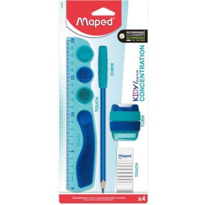 Kit Escolar Kidy Learn Concentration 4pcs