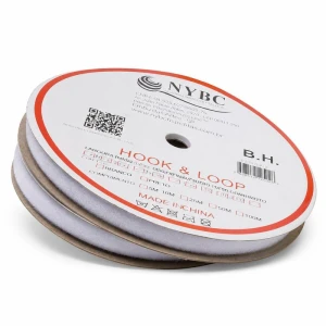 Velcro 16mm Branco C/25mt