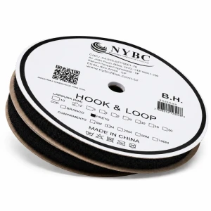 Velcro 16mm Preto C/25mt