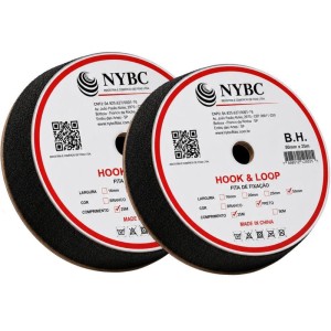 Velcro 50mm Preto C/25mt