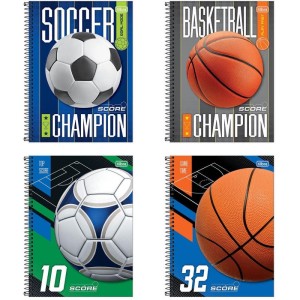 Caderno 01x1 Capa Dura Score 80fls