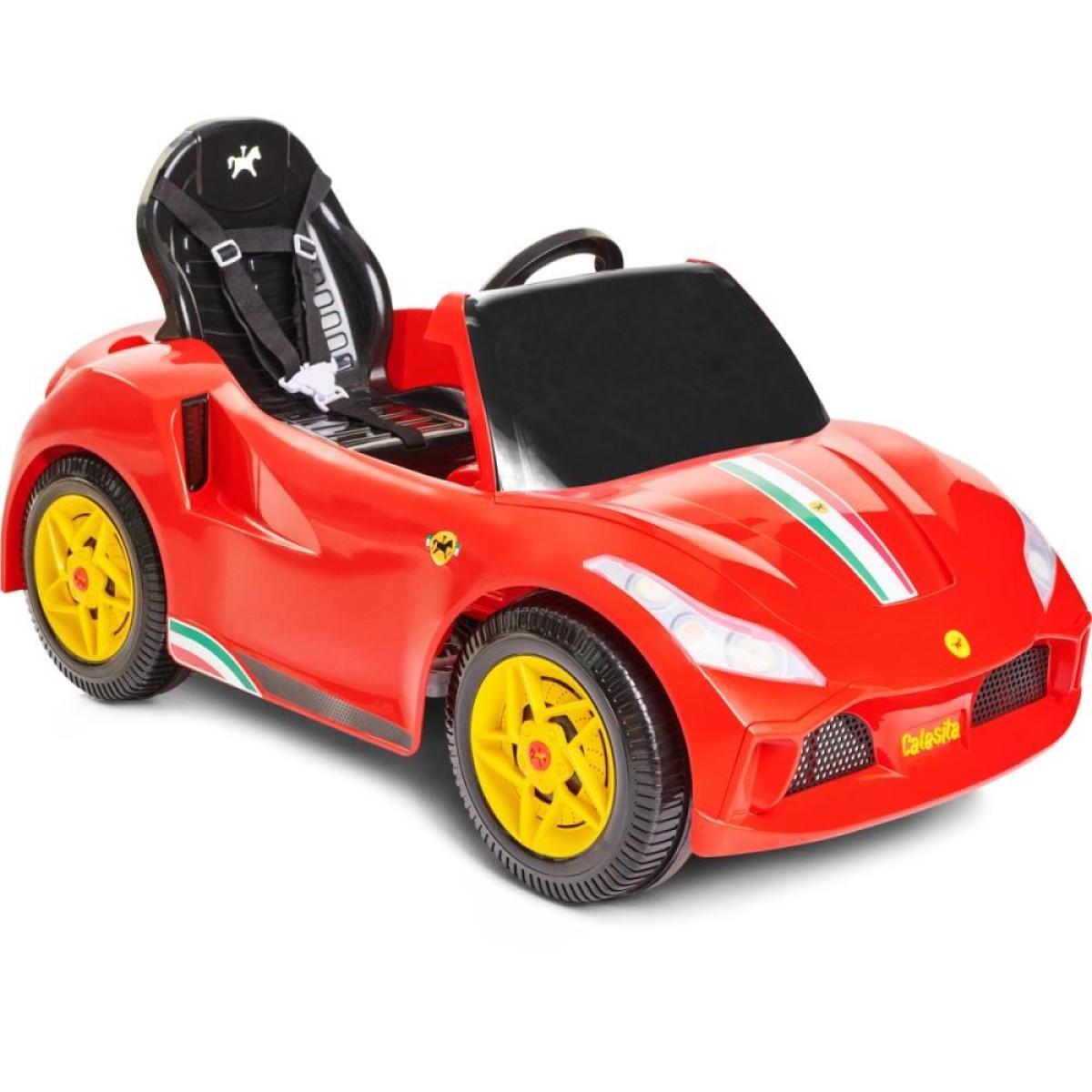 Veiculo Para Bebe Racer Turbo Vermelha C/som 30kg
