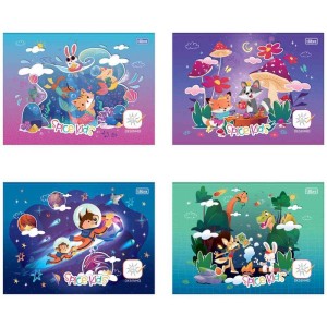 Caderno Desenho Univ Capa Dura Spice Kids 80fls Cost. Fem/masc.