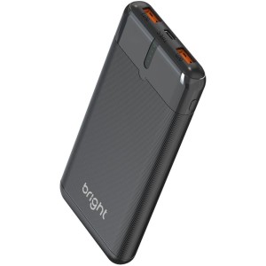 Carregador Portatil 10.000mah Power Bank Preto