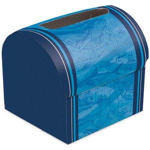 Embalagem Para Garrafa Caixa Maleta Caneca Marine 10x