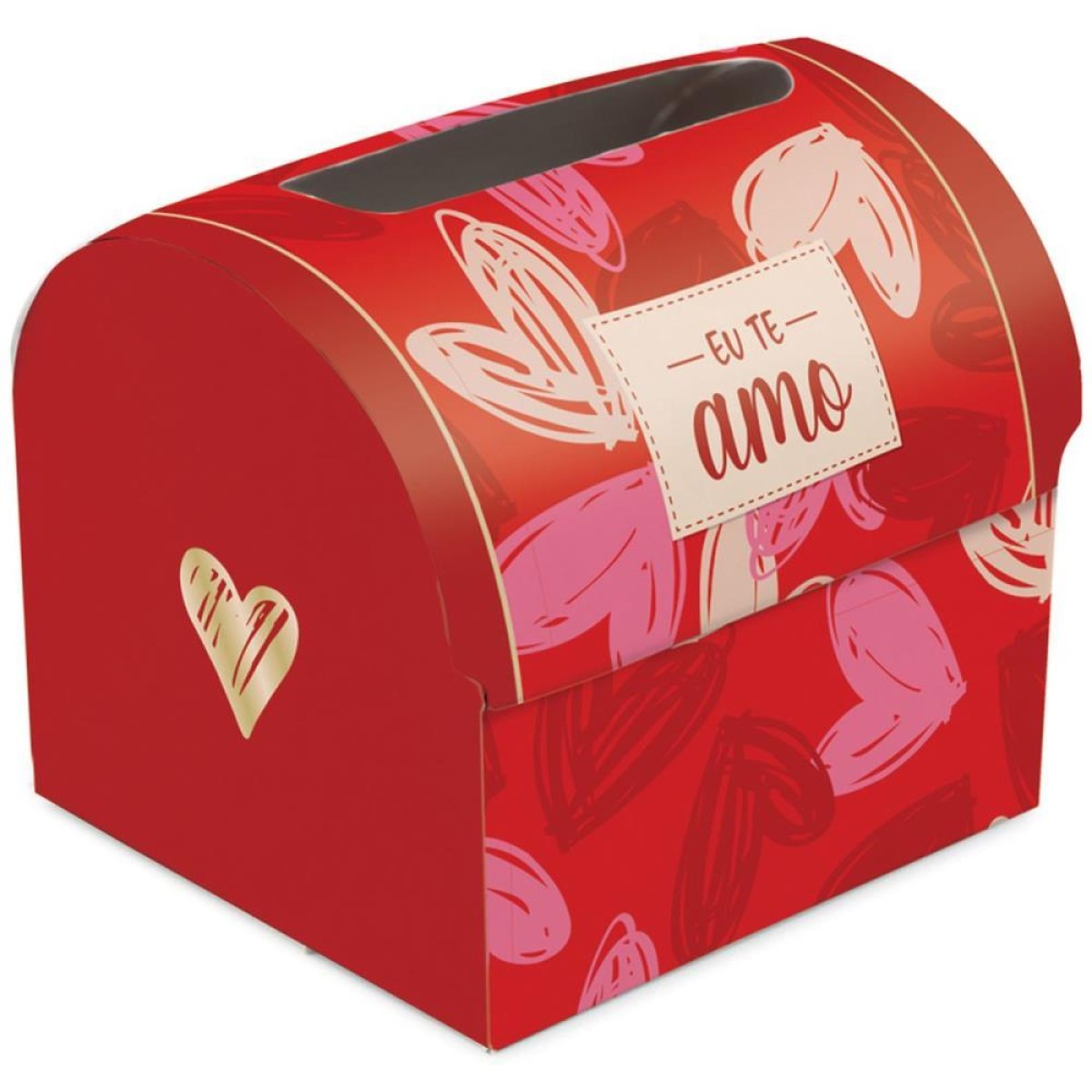 Embalagem Para Garrafa Caixa Maleta Caneca Nosso Amor