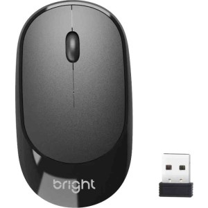 Mouse Optico Sem Fio 1600dpi 2.0ghz Preto