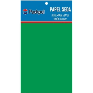 Papel De Seda Verde Bandeira 49x69cm