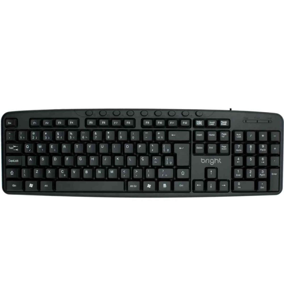 Teclado Usb Multimidia Preto