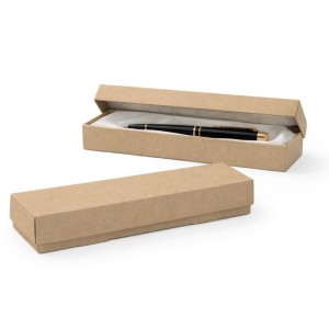 Caixa Para Presente Com Tampa Kraft P/caneta 17x4x2,5cm