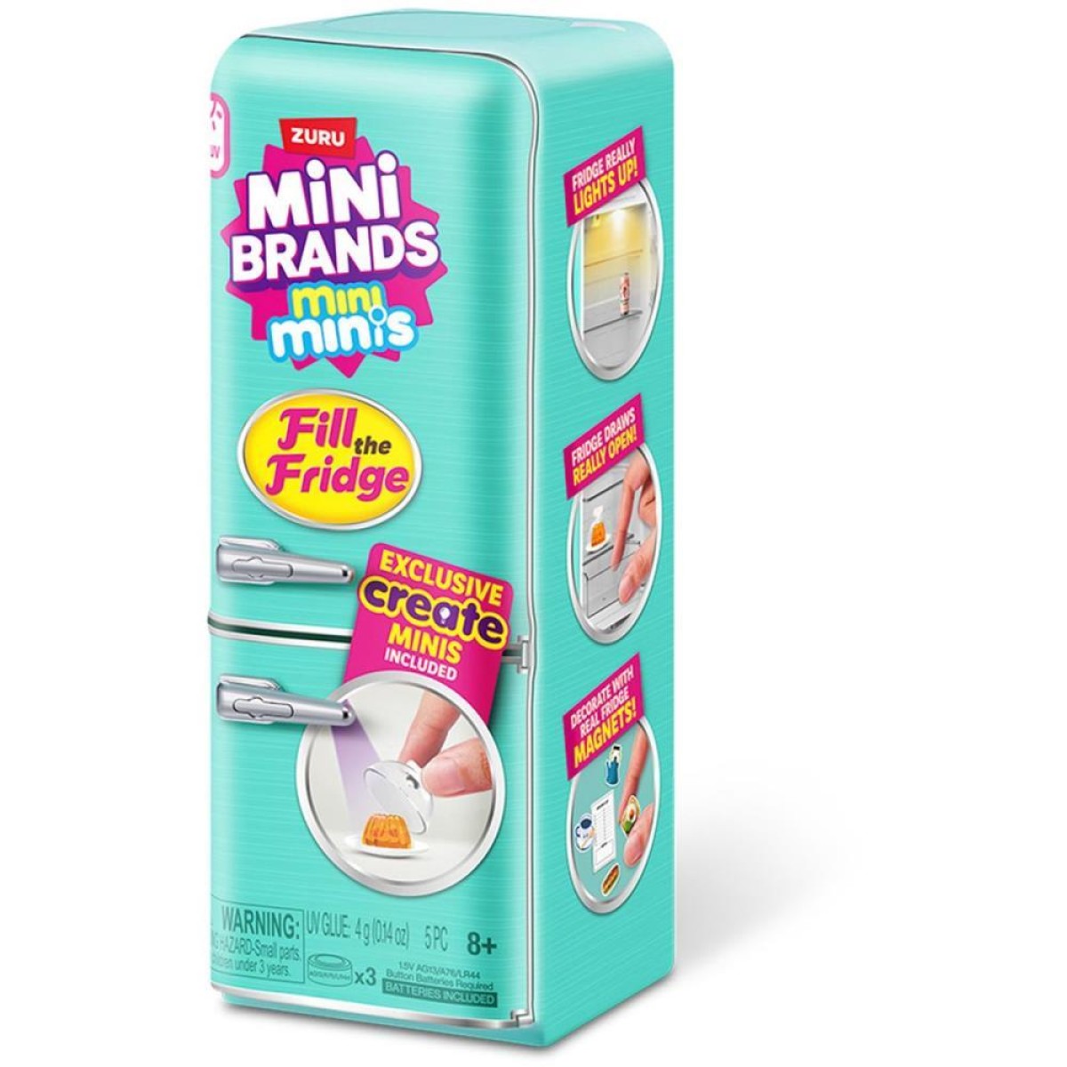Brincando De Casinha Geladeira Mini Brands Minis