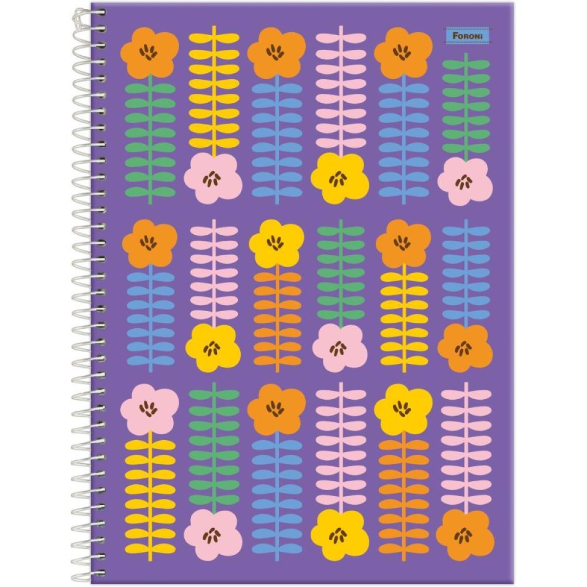 Caderno 20x1 Capa Dura Mid Feminino 320fl